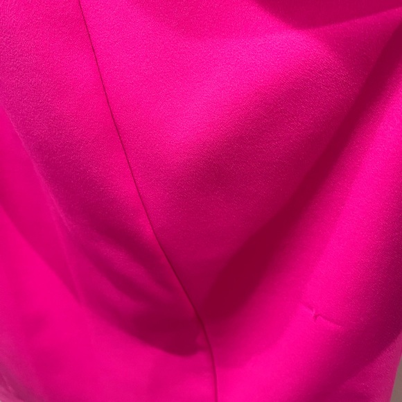 Eliza J Bright Fuchsia Sleeveless Dress with Statement Bow - Picture 5 of 7